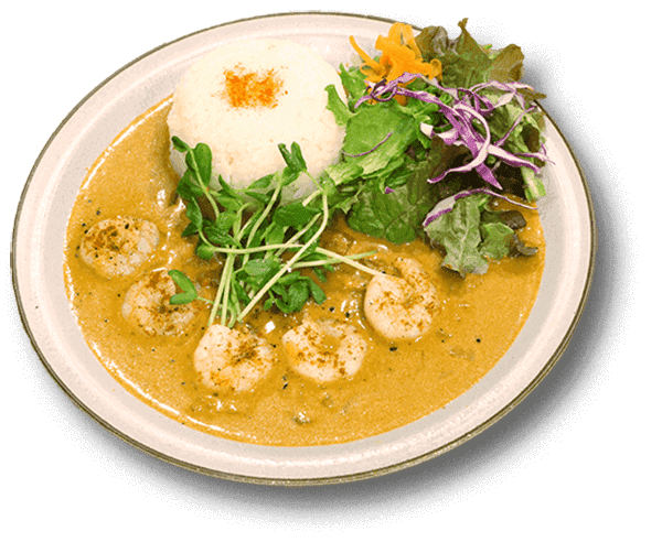 野菜たっぷりココナッツカレー